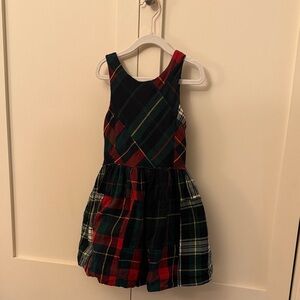 Polo Ralph Lauren Plaid Sleeveless Kids Dress